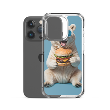 Polar Bear and Burger iPhone Case