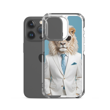 Funky White Lion iPhone Case