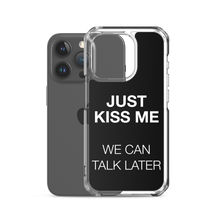 Just Kiss Me (Funny) iPhone Case