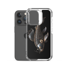 Minimalism Copperplate Art Fish iPhone Case