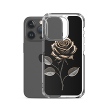 Rose Copper Art iPhone Case