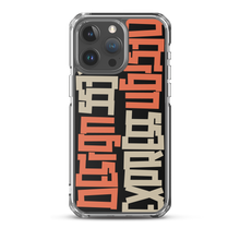 Design Express Typography iPhone Case