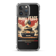 Make Peace Stop War Tank iPhone Case