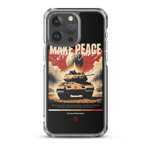 Make Peace Stop War Tank iPhone Case