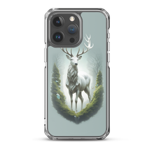 Green White Deer iPhone Case