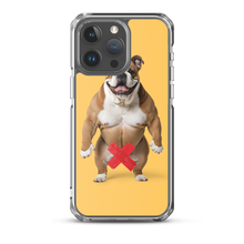 Bulldog X-Tape Yellow iPhone Case