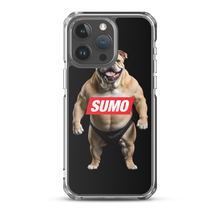 Sumo Bulldog Black iPhone Case