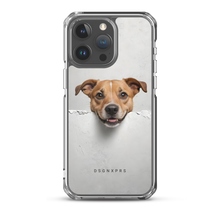 Smile Dog Peep iPhone Case