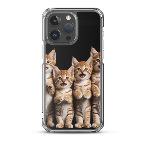 Four Cute Cats iPhone Case