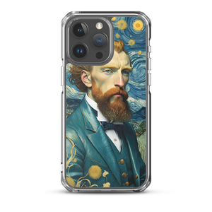 Van Gogh Potrait Painting iPhone Case