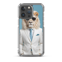 Funky White Lion iPhone Case