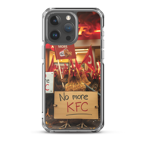 No More KFC (Chicken Demo) iPhone Case