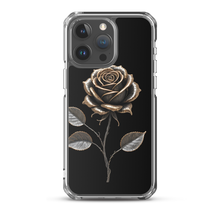 Rose Copper Art iPhone Case