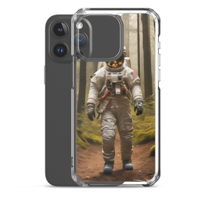 Astronout in the Forest iPhone Case