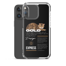 Gold Bengal Cat iPhone Case