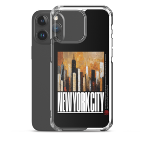 NYC Landscape Painting iPhone Case