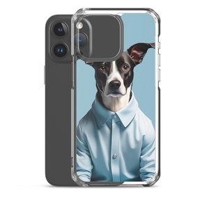 Sad Dog Blue iPhone Case