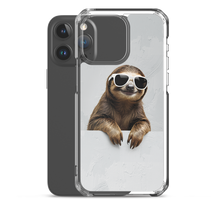 Cool Smiling Sloth iPhone Case