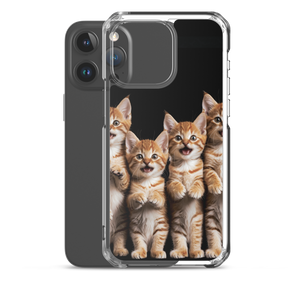 Four Cute Cats iPhone Case