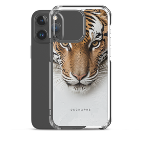 Silent Tiger Head iPhone Case