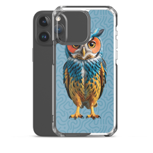 Blue Owl iPhone Case