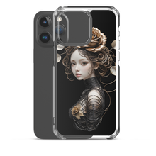 Lady Rose Copper Wire Art iPhone Case