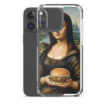 Monalisa Burger iPhone Case