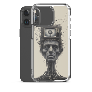 Brain Wash by Media iPhone Case