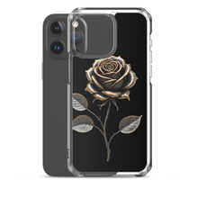 Rose Copper Art iPhone Case