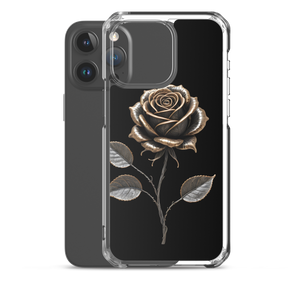 Rose Copper Art iPhone Case