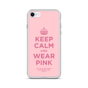 Keep Calm and Wear Pink iPhone® Phone Case