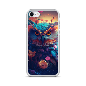 Colorful Owl Art iPhone® Phone Case