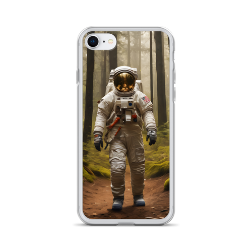 Astronout in the Forest iPhone Case