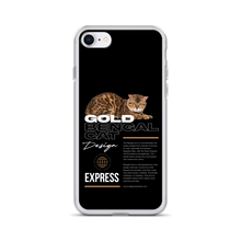 Gold Bengal Cat iPhone Case