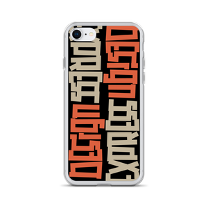 Design Express Typography iPhone Case