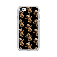 Happy Teddy Bear Pattern iPhone Case