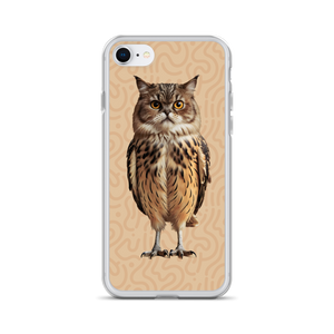 Cat Owl iPhone Case