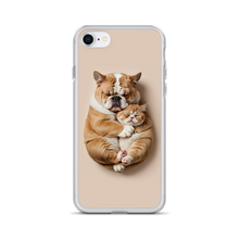 Cute Baby Cat and Dog Sleep iPhone Case