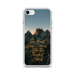 The Best View Comes iPhone Case