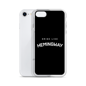 Drink Like Hemingway Clear Case for iPhone®