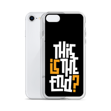 IS/THIS IS THE END? Black Yellow White iPhone Phone Case