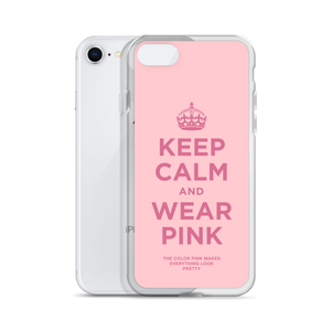 Keep Calm and Wear Pink iPhone® Phone Case