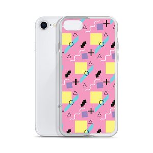 Memphis Colorful Pattern 04 iPhone® Phone Case