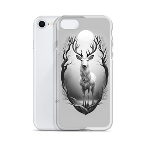 The Grayscale Deer iPhone Case