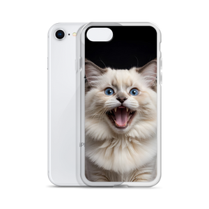 Angry Ragdoll Kitten iPhone Case