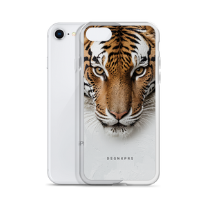 Silent Tiger Head iPhone Case