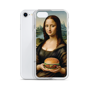 Monalisa Burger iPhone Case