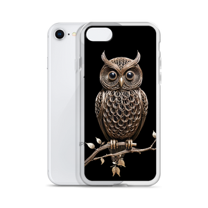 Owl Copper Art iPhone Case