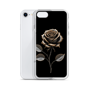 Rose Copper Art iPhone Case