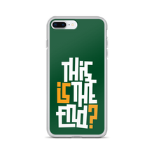 IS/THIS IS THE END? Forest Green iPhone Phone Case